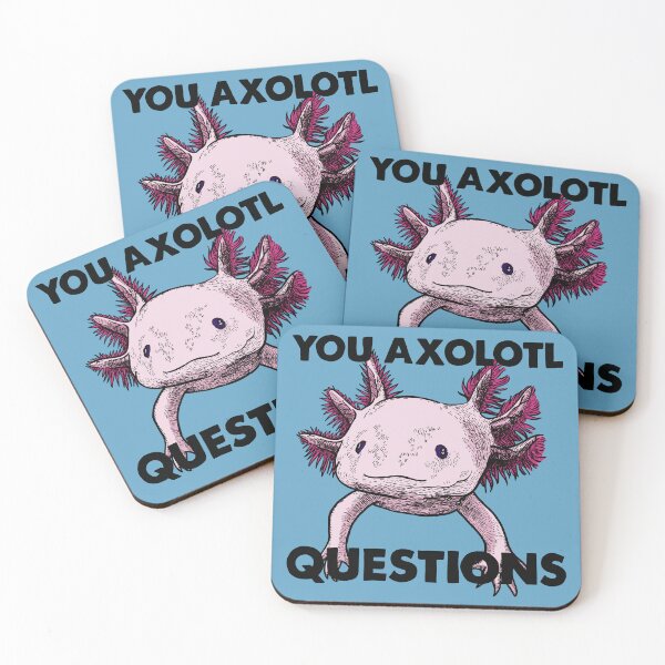 Item preview, Axolotl Questions designed and sold by CalistaK.