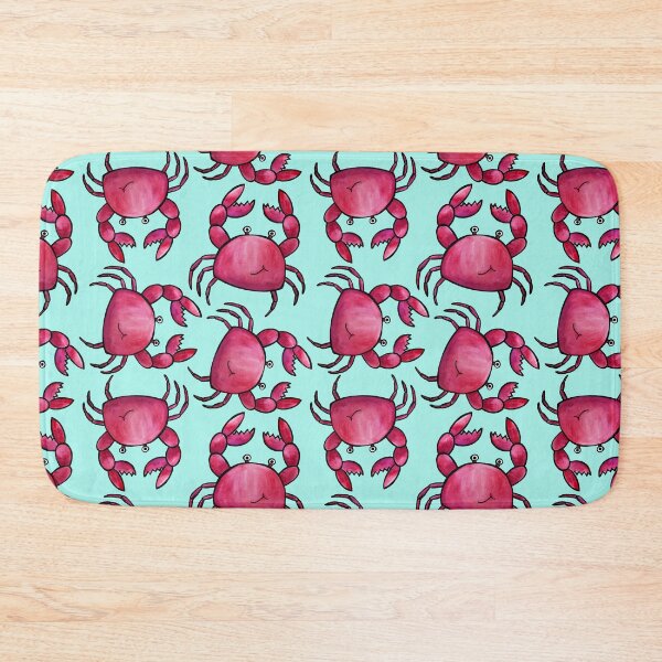 Item preview, Watercolor Crab Print designed and sold by kmstudio.