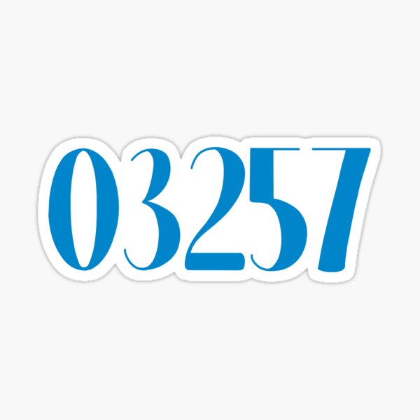 "Colby Sawyer College New London NH Zip Code" Sticker by cs332 Redbubble