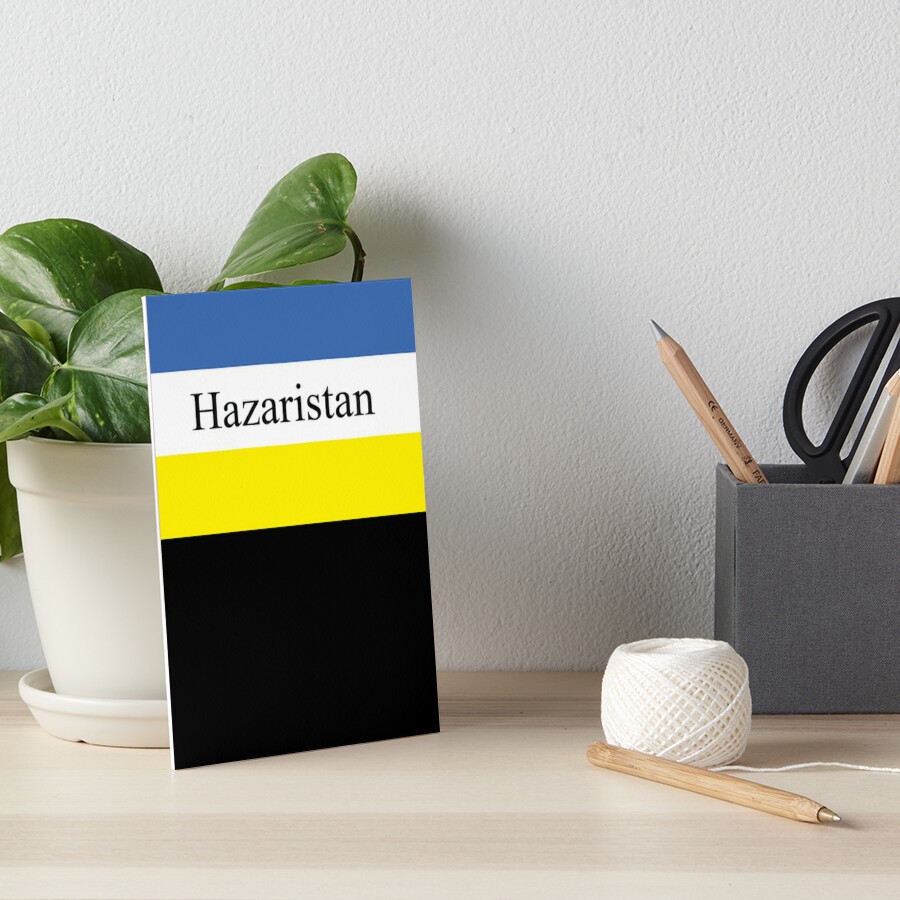 "Flag Of Hazaristan Classic" Art Board Print By JevoNicola | Redbubble