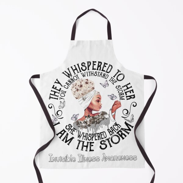 Item preview, Black Girl I Am The Storm Invisible Illness Awareness designed and sold by Mnrshirley.