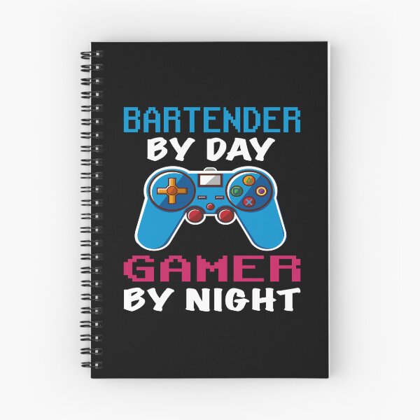 Item preview, Bartender By Day Gamer By Night shirt, Funny Bartender Gamer Birthday Gift, Bartender Dad Husband Boyfriend Video games Lovers Christmas Gift designed and sold by xlnv.