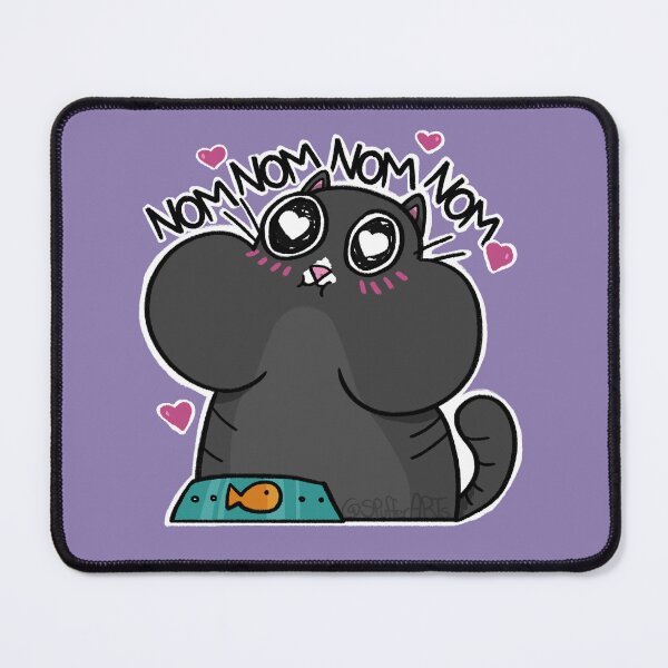 Item preview, Nom Nom Nom Happy Cat designed and sold by SPufferART.