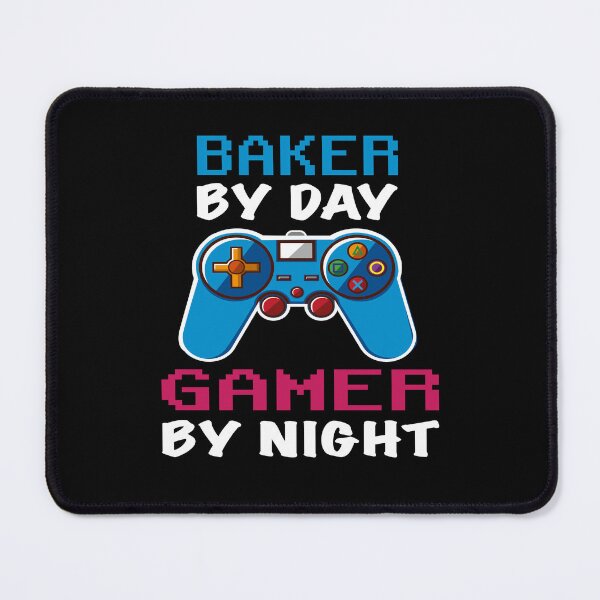 Item preview, baker By Day Gamer By Night shirt, Funny baker Gamer Birthday Gift, baker Dad Husband Boyfriend Video games Lovers Christmas Gift designed and sold by xlnv.