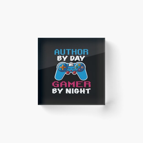 Item preview, author By Day Gamer By Night shirt, Funny author Gamer Birthday Gift, author Dad Husband Boyfriend Video games Lovers Christmas Gift designed and sold by xlnv.