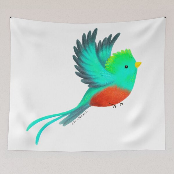 Item preview, Quetzal bird designed and sold by julianamotzko.