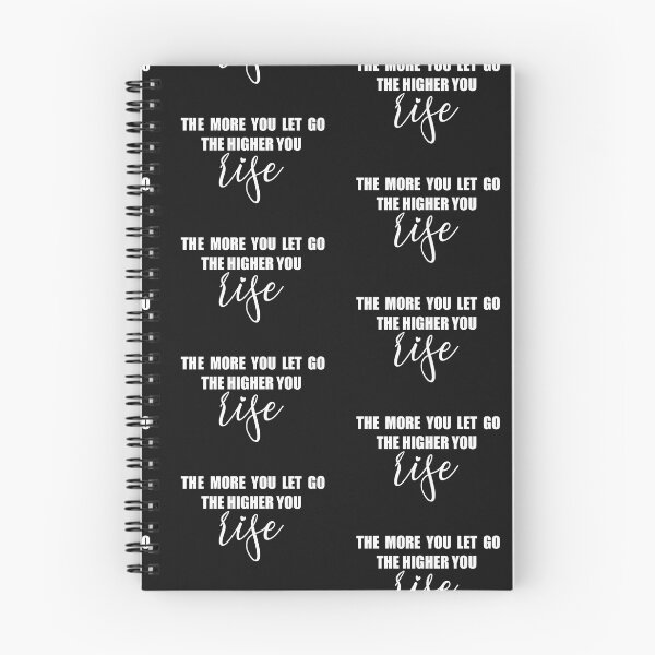 Item preview, the more you let go the higher you rise designed and sold by mubeepixels.