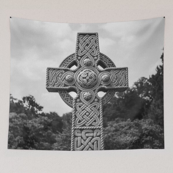 Item preview, Celtic Cross Headstone designed and sold by Lostlogo.