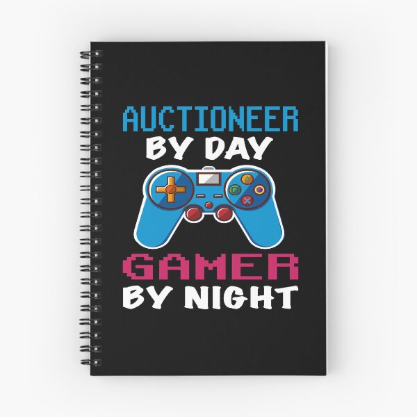 Item preview, auctioneer By Day Gamer By Night shirt, Funny auctioneer Gamer Birthday Gift, auctioneer Dad Husband Boyfriend Video games Lovers Christmas Gift designed and sold by xlnv.