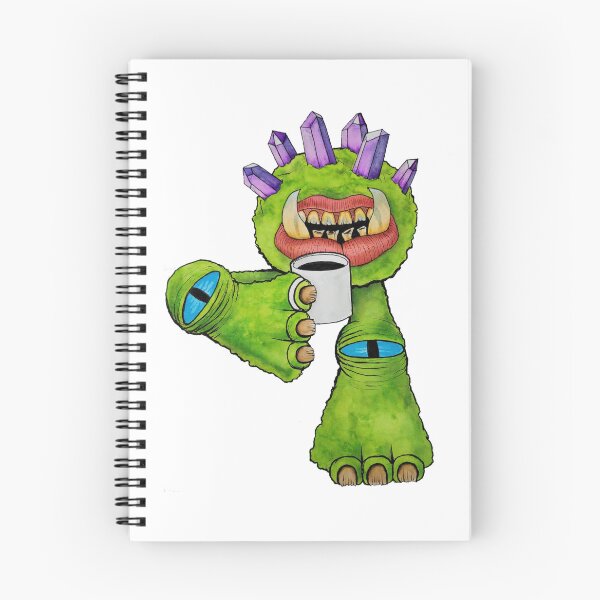 Item preview, Monstruo del café designed and sold by CampbellStudios.