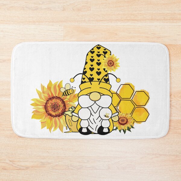 Item preview, Honeybee Sunflower Gnomie designed and sold by Holisticfox.