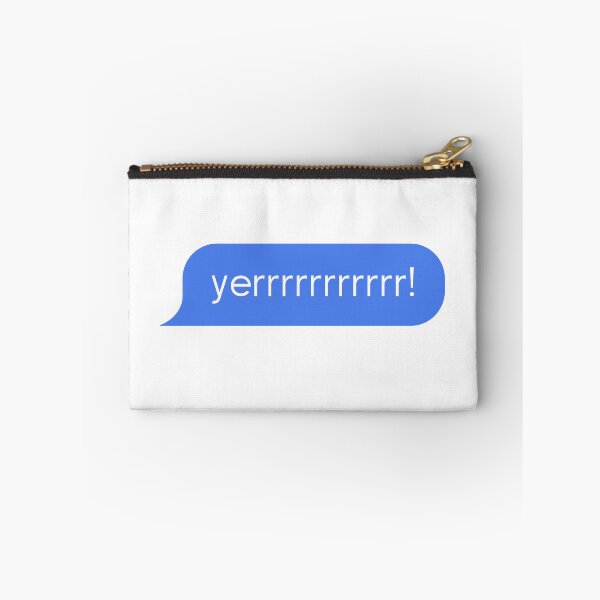 Item preview, Yerrr! phone message new york city sticker designed and sold by explorecity.
