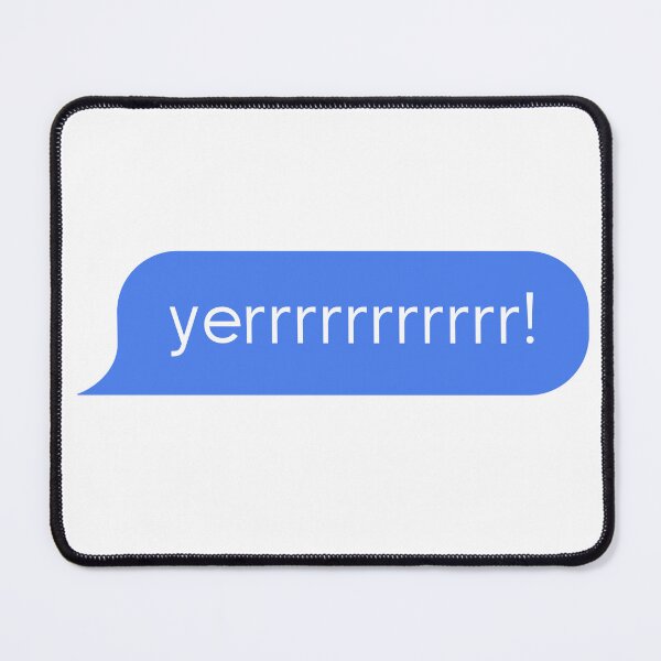 Item preview, Yerrr! phone message new york city sticker designed and sold by explorecity.