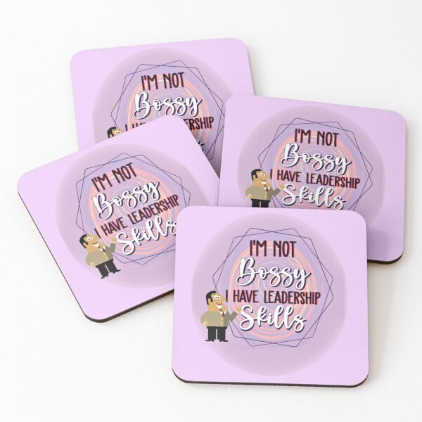 Item preview, I'M NOT BOSSY I HAVE LEADERSHIP SKILLS, I'm not bossy I'm aggressively helpful designed and sold by Nicedeco.
