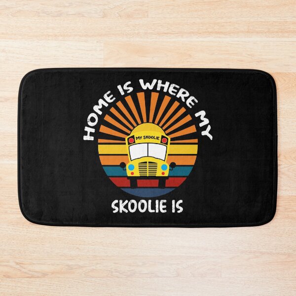 Item preview, Skoolie Life - Home Is Where My Skoolie Is - For dark colors. designed and sold by thewildskoolie.