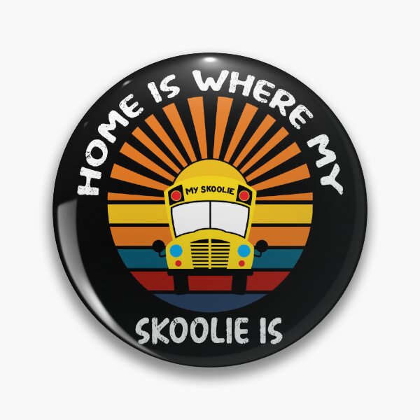 Item preview, Skoolie Life - Home Is Where My Skoolie Is - For dark colors. designed and sold by thewildskoolie.