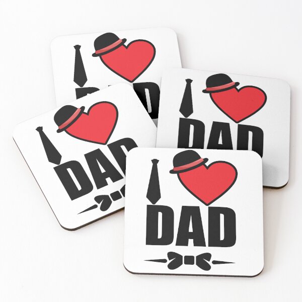 Item preview, i love my dad designed and sold by Toonify4U.