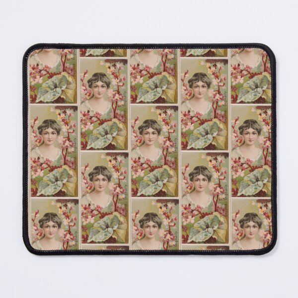 Item preview, Begonia: Originality, 1892 | Language of Flowers Trading Card N75 designed and sold by CurrantJam.