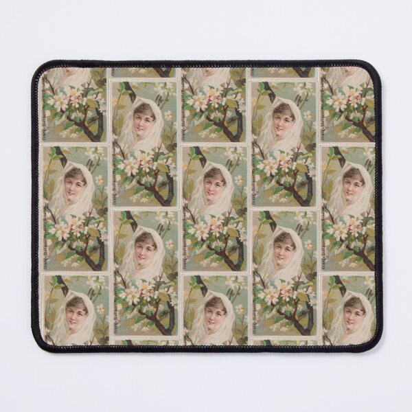 Item preview, Orange Blossom: Maidenly Reserve, 1892 | Language of Flowers Trading Card N75 designed and sold by CurrantJam.