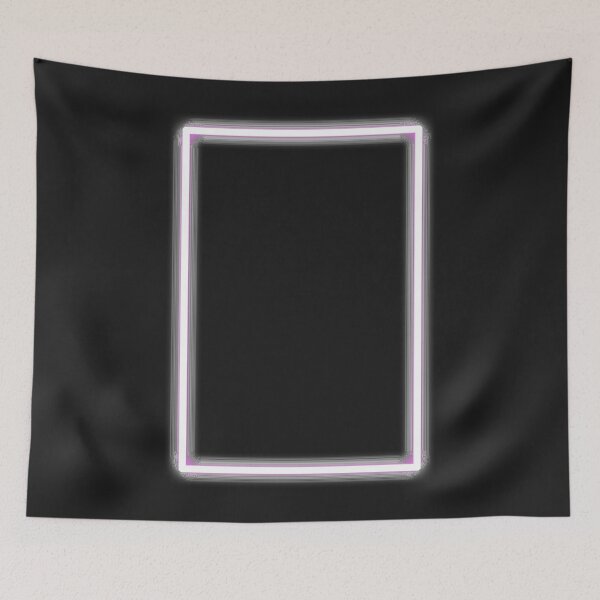 Item preview, Pink glowing neon rectangle designed and sold by Quesnell.