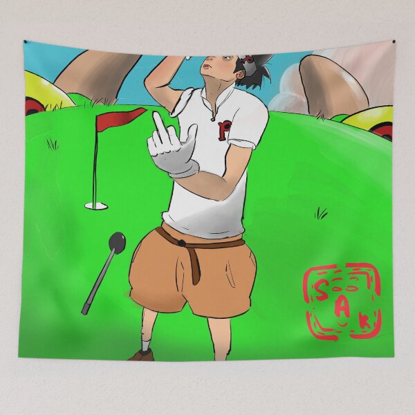 Item preview, Mario Golf Themed Kaiju Cartoon Character  designed and sold by sakooga.