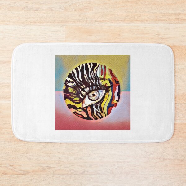 Item preview, One-Eyed Lady Pink Green designed and sold by QArtXchange.