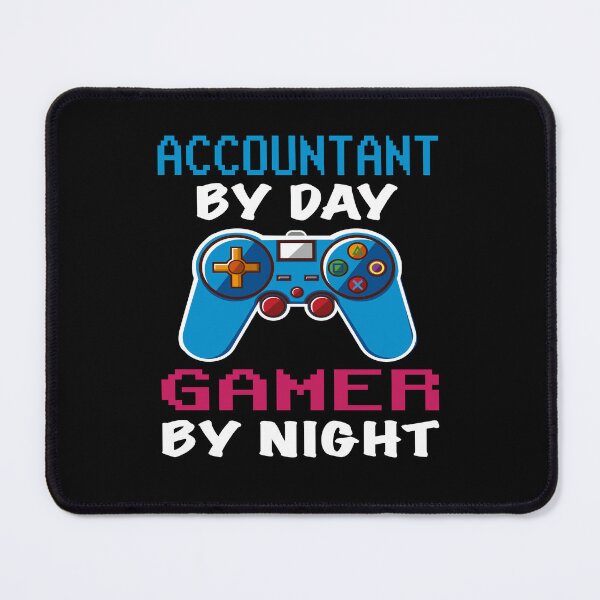 Item preview, Accountant By Day Gamer By Night shirt, Funny Accountant Gamer Birthday Gift, Accountant Dad Husband Boyfriend Video games Lovers Christmas Gift designed and sold by xlnv.