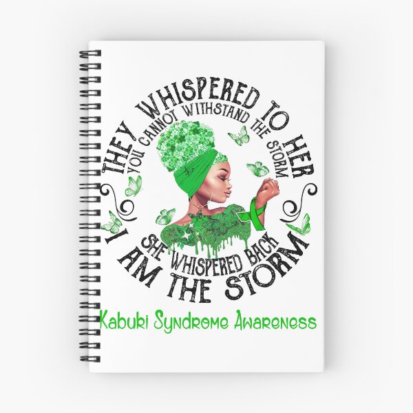 Item preview, Black Girl I Am The Storm Kabuki Syndrome Awareness designed and sold by Mnrshirley.