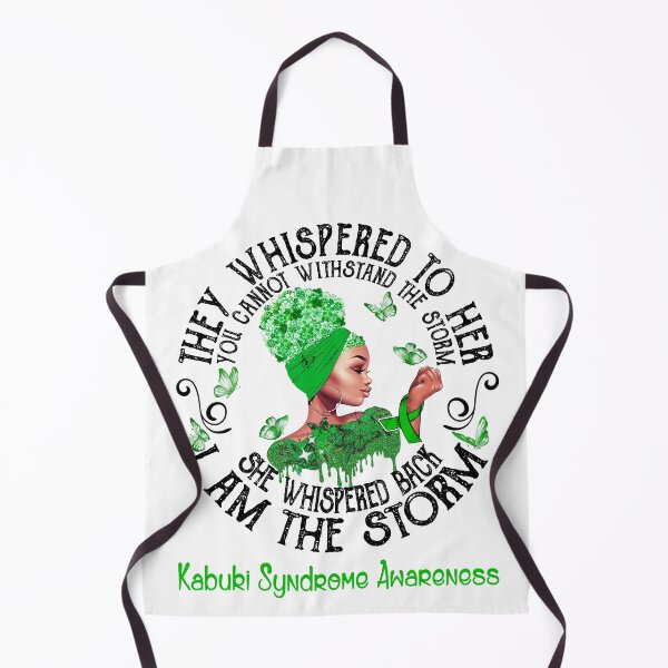 Item preview, Black Girl I Am The Storm Kabuki Syndrome Awareness designed and sold by Mnrshirley.