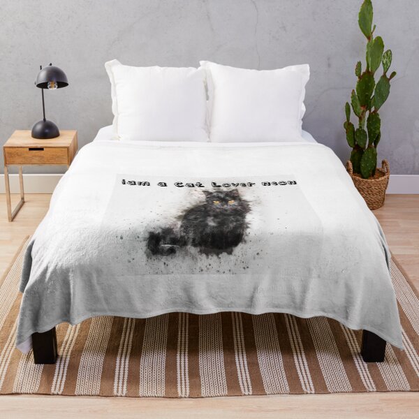 Aperçu de l'œuvre I am a cat lover neon créée et vendue par dngr shop.