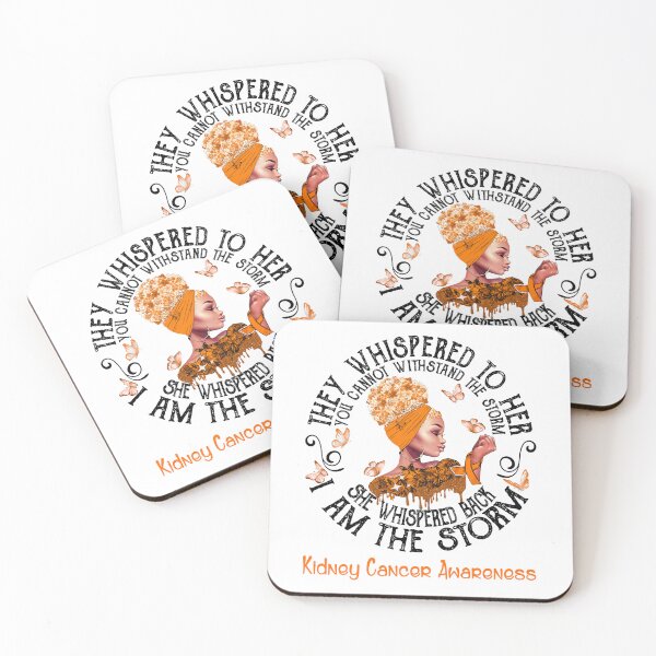 Item preview, Black Girl I Am The Storm Kidney Cancer Awareness designed and sold by Mnrshirley.