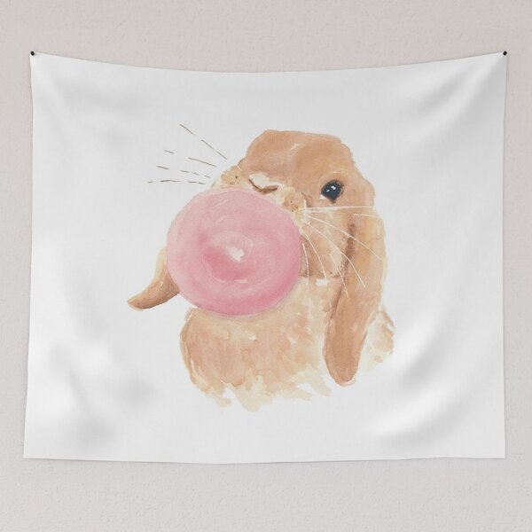 Item preview, Bunny With Bubble Gum designed and sold by NICRICE.