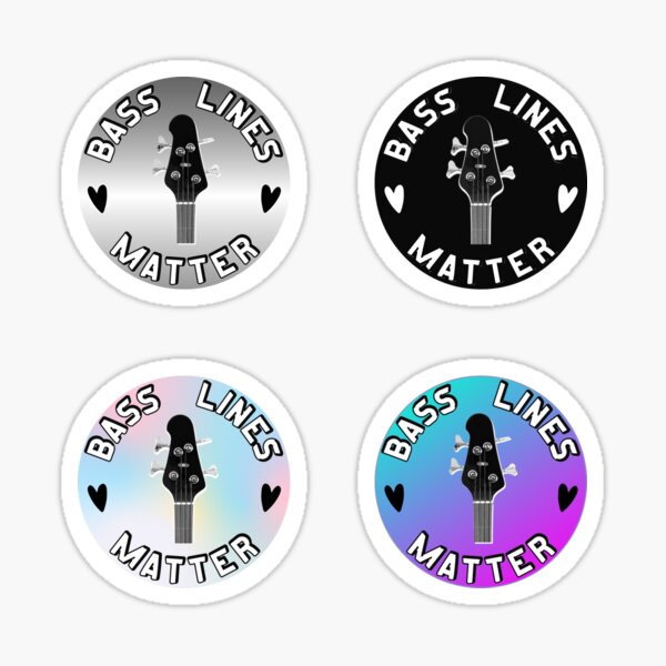 Artikel-Vorschau von Bass Lines Matter-Paket, designt und verkauft von bloody-L.