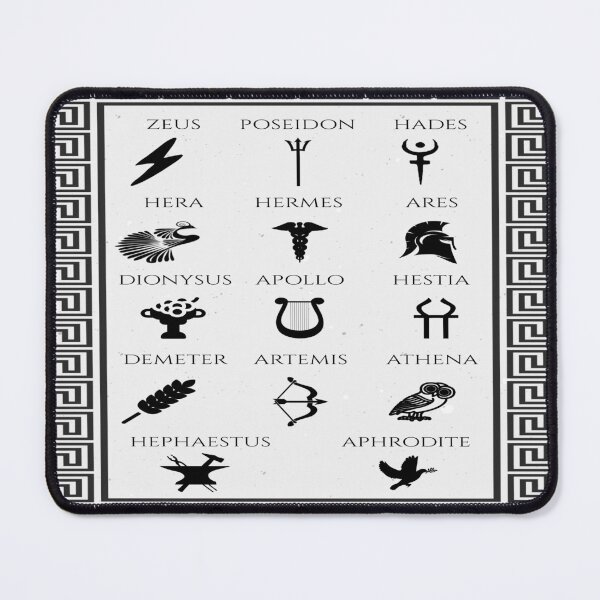 Item preview, Greek God Symbols designed and sold by Mytherialist.
