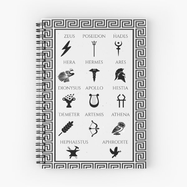Item preview, Greek God Symbols designed and sold by Mytherialist.