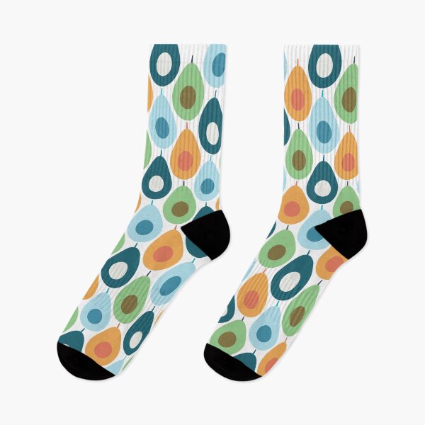 Item preview, colourful avocados pattern #3 designed and sold by HouseOfBert.