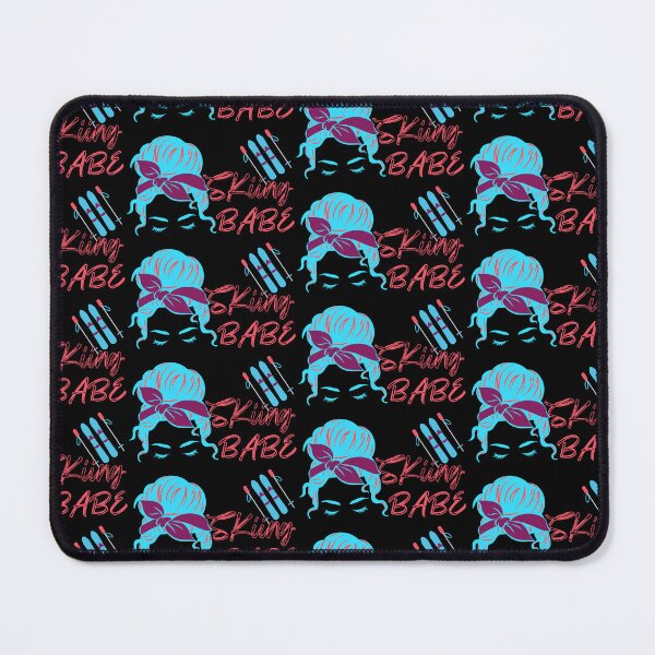 Item preview, Messy Bun Skiing Babe, girls skier, skis  designed and sold by Rally-Girl.