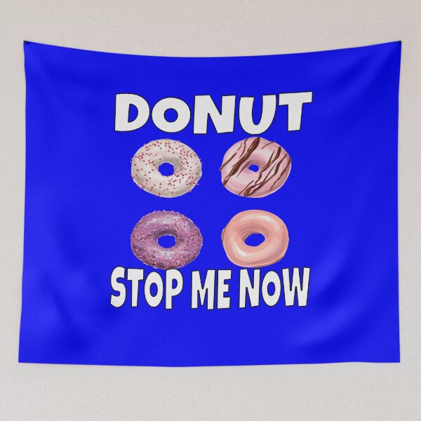 Item preview, Funny Donut Pun Humor Donut Stop Me Now designed and sold by fantasticdesign.