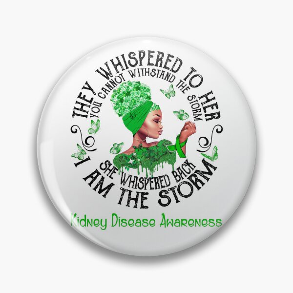 Item preview, Black Girl I Am The Storm Kidney Disease Awareness designed and sold by Mnrshirley.
