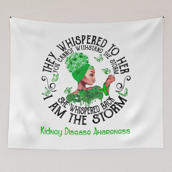 Item preview, Black Girl I Am The Storm Kidney Disease Awareness designed and sold by Mnrshirley.