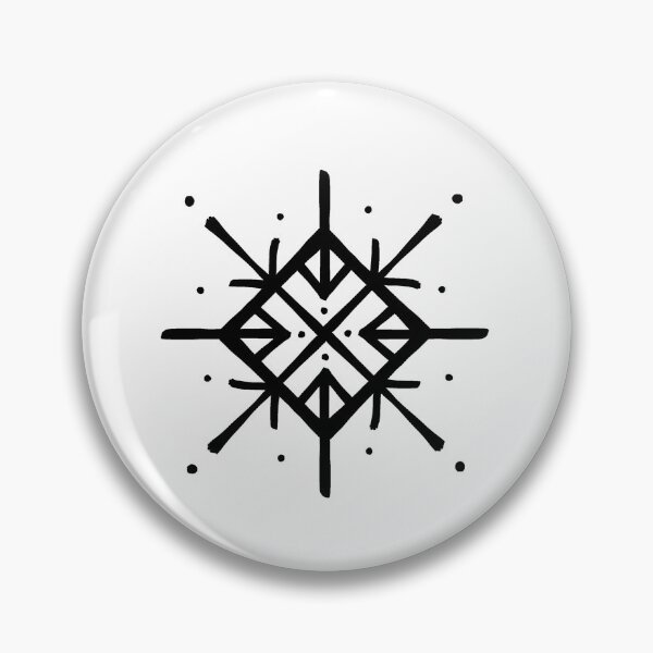 Artikelvorschau, Bindrune für persönliche Macht und Souveränität (Schwarz) entworfen und verkauft von RavenWisdomArts.