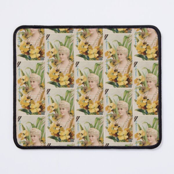 Item preview, Gillyflower: Unfading Beauty, 1892 | Language of Flowers Trading Card N75 designed and sold by CurrantJam.