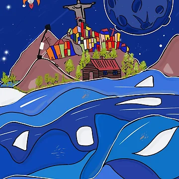 Artwork thumbnail, Energizing crazy Rio community by psychedelic-Rio