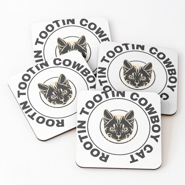 Item preview, rootin tootin cowboy cat designed and sold by earth wings.