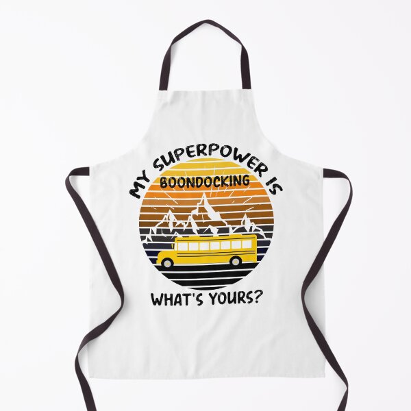 Item preview, Skoolie Off-Grid My Superpower Is Boondocking - What's Yours? designed and sold by thewildskoolie.