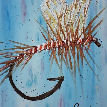 Artwork thumbnail, Fishing  Fly #1 by RudyYoder