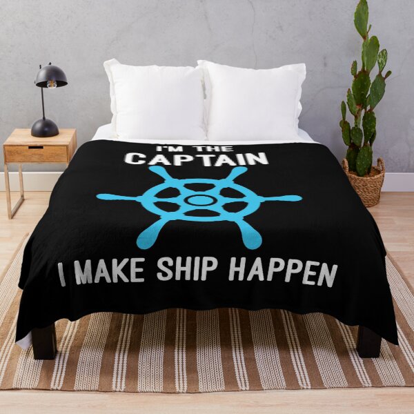 Item preview, I'M Captain i make ship happen designed and sold by Fislux.