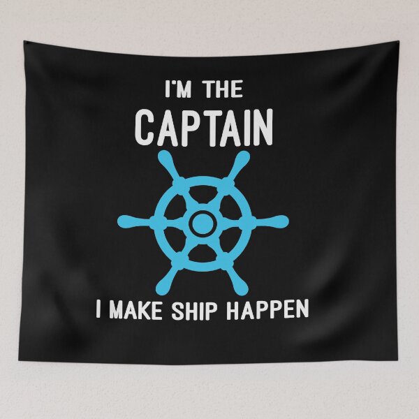 Item preview, I'M Captain i make ship happen designed and sold by Fislux.
