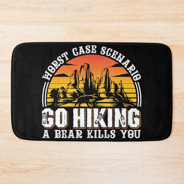 Item preview, GO HIKING WORST SCENARIO designed and sold by Axeel.art.
