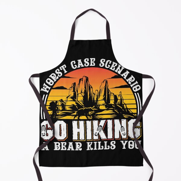 Item preview, GO HIKING WORST SCENARIO designed and sold by Axeel.art.